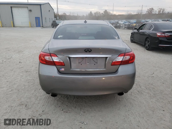 2012 Infiniti M37 with VIN JN1BY1ARXCM393669, listed as a Copart auction lot 79009254 with 158,001 mi miles and Clean Title. Bid and sale history available at carsss.com. Image 6.