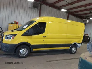 2023 Ford Transit Cargo with VIN 1FTBR2C88PKB17299, listed as a IAAI auction lot 41951132 with 19,461 mi miles and . Bid and sale history available at DreamBid. Image 14.