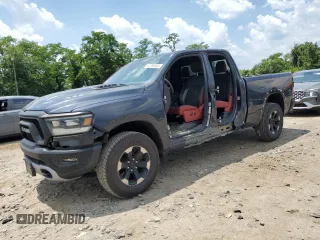 2019 Ram 1500 Sport с VIN 1C6SRFET4KN742905, выставлен на аукционе Copart как лот 62399005 с пробегом 95 011 миль миль и Списание • Salvage title. История ставок и продаж доступна на DreamBid. Изображение 1.