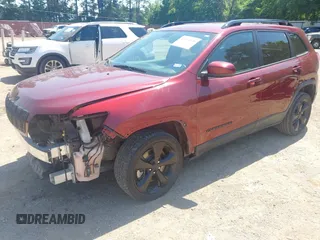 2019 Jeep Cherokee Latitude Plus with VIN 1C4PJLLBXKD339435, listed as a IAAI auction lot 42224535 with 104,276 mi miles and . Bid and sale history available at DreamBid. Image 18.