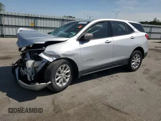 2019 Chevrolet Equinox LS z VIN 3GNAXHEV4KL168059, wystawiony jako Copart lot #51418715 z przebiegiem 73 887 mil mil oraz Szkody całkowita. Historia ofert i sprzedaży dostępna na DreamBid. Obrazek 1.