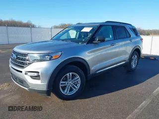 2022 Ford Explorer XLT with VIN 1FMSK8DH2NGA63497, listed as a IAAI auction lot 41866580 with 54,616 mi miles. Bid and sale history available at carsss.com. Image 18.