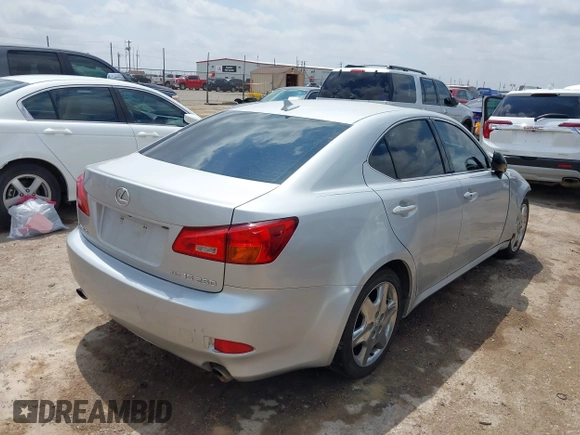 2008 Lexus IS 250 с VIN JTHCK262282024018, выставлен на аукционе IAAI как лот 42362216 с пробегом 186 413 миль миль и . История ставок и продаж доступна на DreamBid. Изображение 4.