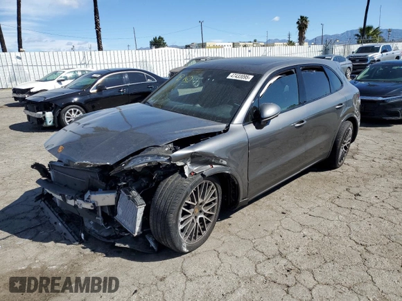 2022 Porsche Cayenne Turbo S E-Hybrid with VIN WP1AA2AY9NDA03317, listed as a Copart auction lot 47433095 with Not provided miles and Salvage title. Bid and sale history available at DreamBid. Image 1.