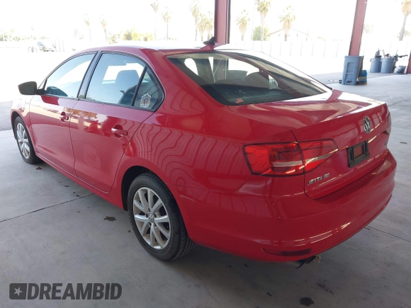 2015 Volkswagen Jetta Sedan 1.8T SE with VIN 3VWD17AJ8FM297813, listed as a IAAI auction lot 42114550 with 126,229 mi miles. Bid and sale history available at carsss.com. Image 3.