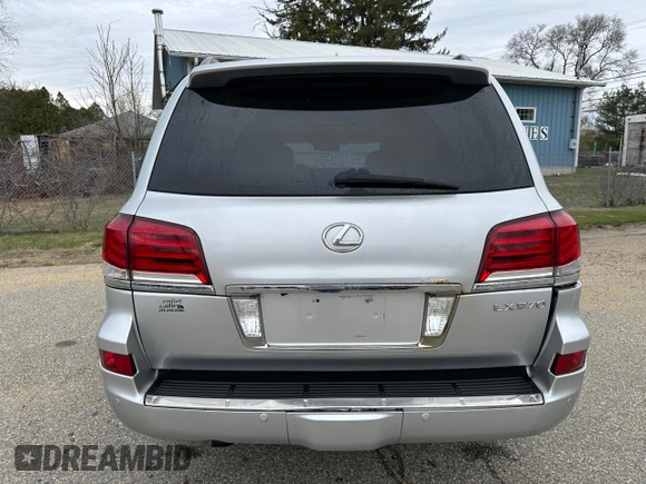 2013 Lexus LX 570 with VIN JTJHY7AX9D4100920, listed as a Copart auction lot 57066255 with 229,058 mi miles and Clean title. Bid and sale history available at DreamBid. Image 13.
