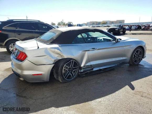 2023 Ford Mustang EcoBoost with VIN 1FATP8UH0P5110122, listed as a Copart auction lot 46876435 with 32,231 mi miles and Clean Title. Bid and sale history available at carsss.com. Image 3.