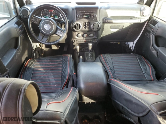 2012 Jeep Wrangler Unlimited Sport with VIN 1C4HJWDGXCL268227, listed as a Copart auction lot 86121234 with 137,585 mi miles and Salvage Title. Bid and sale history available at carsss.com. Image 8.