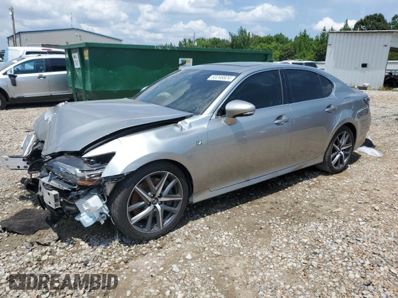 2016 Lexus GS 350 with VIN JTHBZ1BL5GA005709, listed as a Copart auction lot 63246824 with 67,407 mi miles and Salvage Title. Bid and sale history available at carsss.com. Image 1.