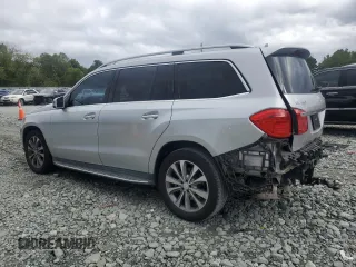 2016 Mercedes-Benz GL with VIN 4JGDF6EE8GA627407, listed as a Copart auction lot 73913644 with 104,366 mi miles and Salvage Title. Bid and sale history available at carsss.com. Image 2.
