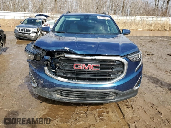 2021 GMC Terrain SLE with VIN 3GKALMEV9ML364356, listed as a Copart auction lot 47808015 with 81,532 mi miles and Non repairable. Bid and sale history available at DreamBid. Image 5.