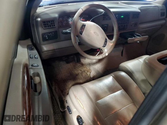 2001 Ford Super Duty F-250 XL with VIN 1FTNX21F51EC56106, listed as a Copart auction lot 89001365 with 153,839 mi miles and Salvage Title. Bid and sale history available at carsss.com. Image 8.