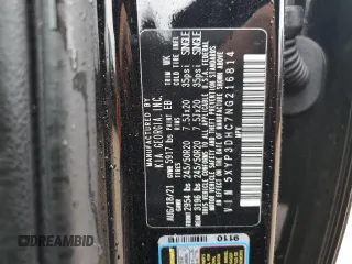 2022 Kia Telluride EX z VIN 5XYP3DHC7NG216814, wystawiony jako Copart lot #57653085 z przebiegiem 20 588 mil mil oraz Szkoda całkowita • Salvage title. Historia ofert i sprzedaży dostępna na DreamBid. Obrazek 12.
