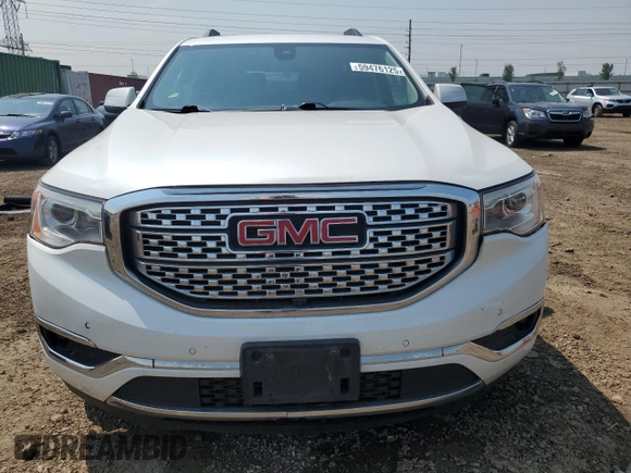 2018 GMC Acadia Denali with VIN 1GKKNXLS1JZ150720, listed as a Copart auction lot 59476125 with 70,750 mi miles and Salvage title. Bid and sale history available at DreamBid. Image 5.