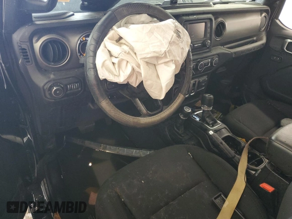 2019 Jeep Wrangler Sport S z VIN 1C4GJXAG5KW583603, wystawiony jako Copart lot #56169755 z przebiegiem 39 304 mil mil oraz Czysty tytuł • Clean title. Historia ofert i sprzedaży dostępna na DreamBid. Obrazek 8.