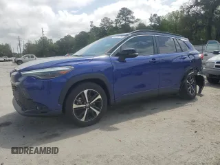 2023 Toyota Corolla Cross Hybrid S z VIN 7MUFBABG6PV010839, wystawiony jako Copart lot #51550785 z przebiegiem 28 522 mil mil oraz Szkoda całkowita • Salvage title. Historia ofert i sprzedaży dostępna na DreamBid. Obrazek 1.