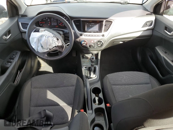 2021 Hyundai Accent SE with VIN 3KPC24A60ME130665, listed as a Copart auction lot 76659923 with 37,218 mi miles. Bid and sale history available at carsss.com. Image 8.
