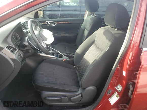 2019 Nissan Sentra SV with VIN 3N1AB7AP9KY349883, listed as a Copart auction lot 41337605 with 82,963 mi miles and Salvage Title. Bid and sale history available at DreamBid. Image 7.