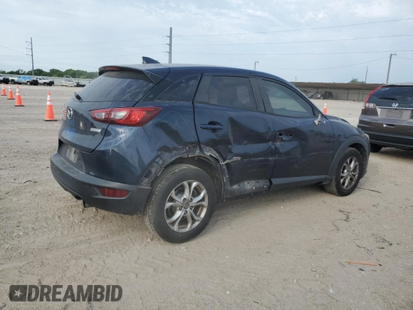 2016 Mazda CX-3 Sport with VIN JM1DKFB77G0132143, listed as a Copart auction lot 52947545 with 171,640 mi miles and Salvage Title. Bid and sale history available at DreamBid. Image 3.