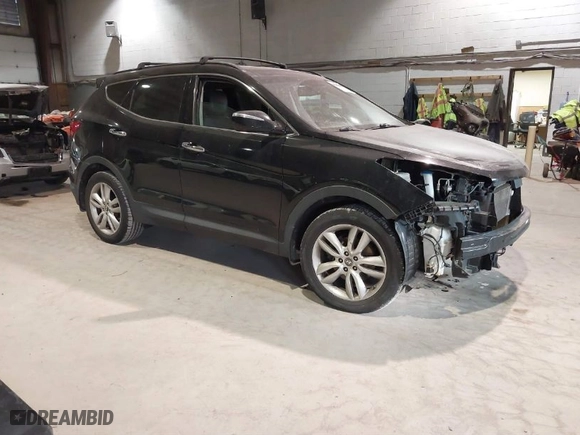 2014 Hyundai Santa Fe Sport with VIN 5XYZWDLA7EG191290, listed as a IAAI auction lot 41315030 with 109,287 mi miles. Bid and sale history available at carsss.com. Image 1.