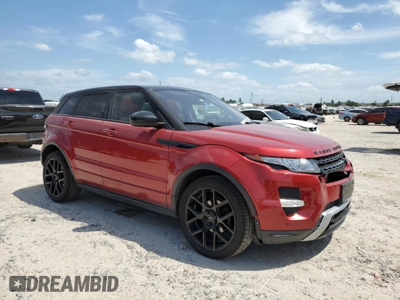 2014 Land Rover Range Rover Evoque Dynamic with VIN SALVT2BG5EH862036, listed as a Copart auction lot 53450125 with 143,807 mi miles and Salvage title. Bid and sale history available at DreamBid. Image 4.