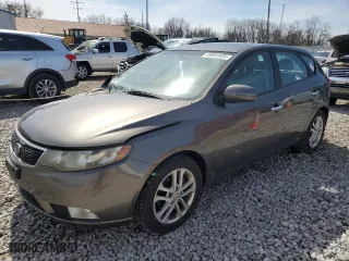 2012 Kia Forte 5-Door EX with VIN KNAFU5A26C5528626, listed as a Copart auction lot 49981825 with 81,574 mi miles and Salvage Title. Bid and sale history available at carsss.com. Image 1.