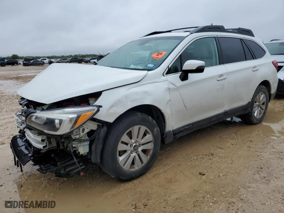 2017 Subaru Outback Premium with VIN 4S4BSAHC3H3339607, listed as a Copart auction lot 50964055 with 130,555 mi miles and Salvage Title. Bid and sale history available at carsss.com. Image 1.
