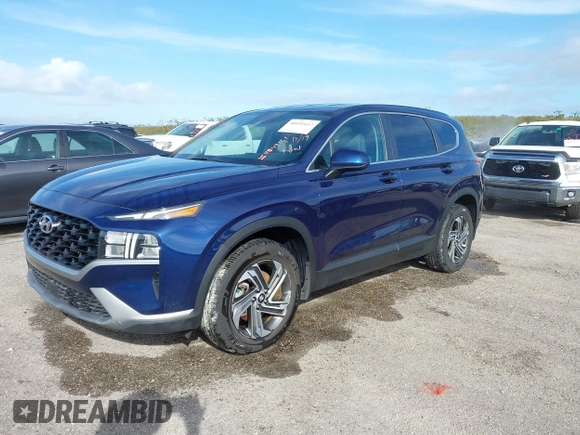 2022 Hyundai Santa Fe SE with VIN 5NMS14AJ6NH449145, listed as a IAAI auction lot 40491612 with 21,488 mi miles and . Bid and sale history available at DreamBid. Image 17.