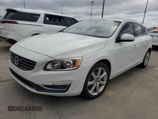 2017 Volvo V60 Premier with VIN YV140MEK1H1347758, listed as a Copart auction lot 74616154 with 0 mi miles and Salvage Title. Bid and sale history available at carsss.com. Image 1.