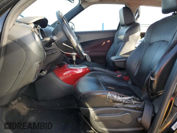2014 Nissan Juke S with VIN JN8AF5MV8ET480692, listed as a Copart auction lot 47497285 with Not Provided miles and Salvage Title. Bid and sale history available at carsss.com. Image 7.