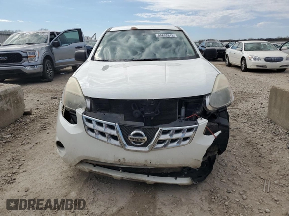 2012 Nissan Rogue S with VIN JN8AS5MT3CW264173, listed as a Copart auction lot 50833615 with 138,854 mi miles and Salvage Title. Bid and sale history available at carsss.com. Image 5.