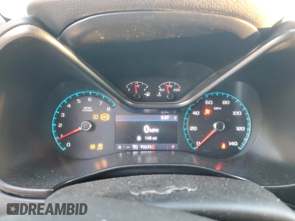 2020 Chevrolet Colorado 2WD LT with VIN 1GCHSCEA7L1174758, listed as a Copart auction lot 46056425 with 90,635 mi miles and Clean Title. Bid and sale history available at DreamBid. Image 9.