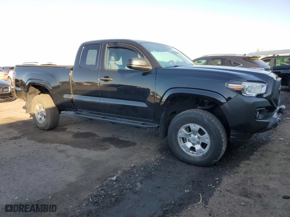 2022 Toyota Tacoma 4WD SR with VIN 3TYSX5EN7NT013407, listed as a Copart auction lot 49628015 with 28,900 mi miles and Salvage Title. Bid and sale history available at carsss.com. Image 4.