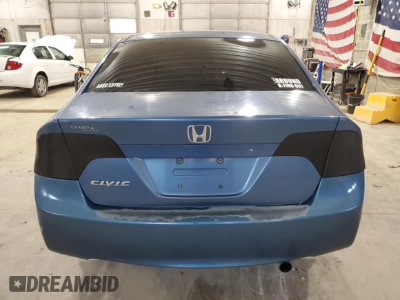 2008 Honda Civic LX with VIN 1HGFA16558L018716, listed as a Copart auction lot 50074955 with 230,699 mi miles and Clean Title. Bid and sale history available at DreamBid. Image 6.