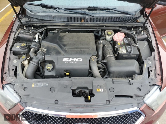 2015 Ford Taurus SHO with VIN 1FAHP2KT0FG123255, listed as a Copart auction lot 51887725 with 152,873 mi miles and Salvage Title. Bid and sale history available at DreamBid. Image 11.