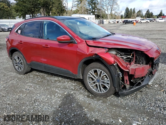 2021 Ford Escape SEL with VIN 1FMCU9H9XMUA36118, listed as a Copart auction lot 48482315 with 94,018 mi miles and Salvage Title. Bid and sale history available at DreamBid. Image 4.