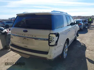 2022 Ford Expedition King Ranch with VIN 1FMJU1PT2NEA07911, listed as a IAAI auction lot 41298041 with 1 mi miles. Bid and sale history available at carsss.com. Image 4.
