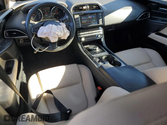2017 Jaguar XE 35t Premium with VIN SAJAJ4BV6HA972095, listed as a Copart auction lot 43234925 with 57,599 mi miles and Salvage Title. Bid and sale history available at carsss.com. Image 8.
