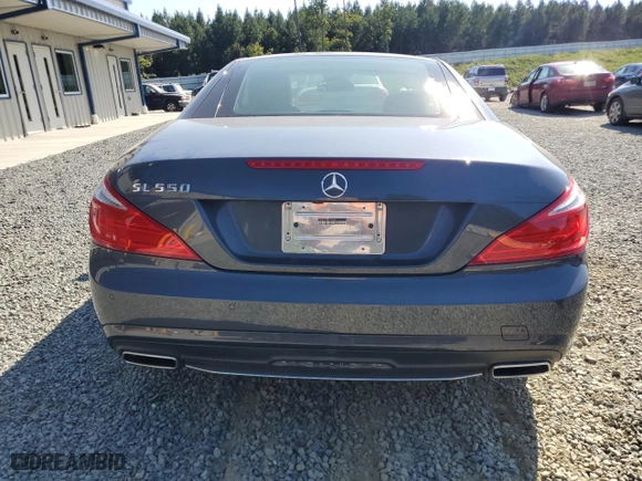 2014 Mercedes-Benz SL-Class SL 550 with VIN WDDJK7DA8EF029489, listed as a Copart auction lot 75160184 with 15,665 mi miles and Salvage Title. Bid and sale history available at carsss.com. Image 6.