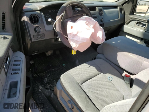 2013 Ford F-150 XL with VIN 1FTFX1CF0DFD62148, listed as a Copart auction lot 48986985 with 0 mi miles and Salvage Title. Bid and sale history available at carsss.com. Image 8.