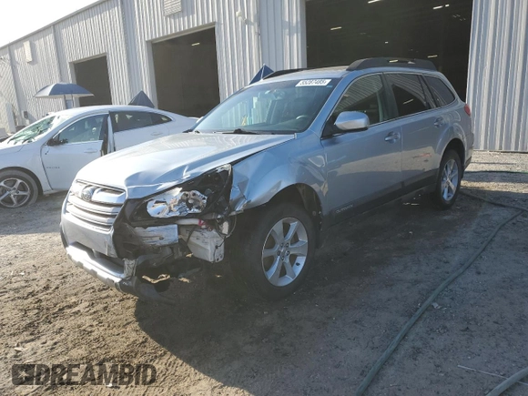 2014 Subaru Outback Limited with VIN 4S4BRCLC3E3232941, listed as a Copart auction lot 55287485 with 146,230 mi miles and Salvage Title. Bid and sale history available at DreamBid. Image 1.