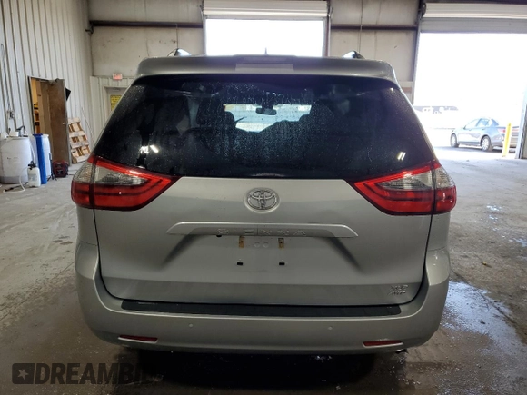 2020 Toyota Sienna XLE with VIN 5TDDZ3DC0LS251373, listed as a Copart auction lot 50257935 with 0 mi miles and Non Repairable. Bid and sale history available at carsss.com. Image 6.