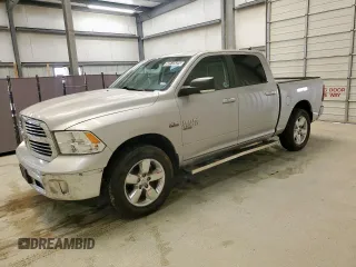2019 Ram 1500 Lone Star with VIN 1C6RR6LT8KS573541, listed as a Copart auction lot 58512625 with 102,874 mi miles and Clean title. Bid and sale history available at DreamBid. Image 1.