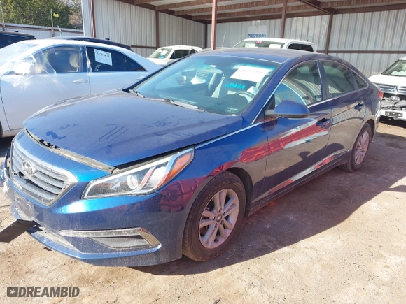 2015 Hyundai Sonata 2.4L SE with VIN 5NPE24AFXFH118708, listed as a IAAI auction lot 41788909 with 137,166 mi miles. Bid and sale history available at carsss.com. Image 17.