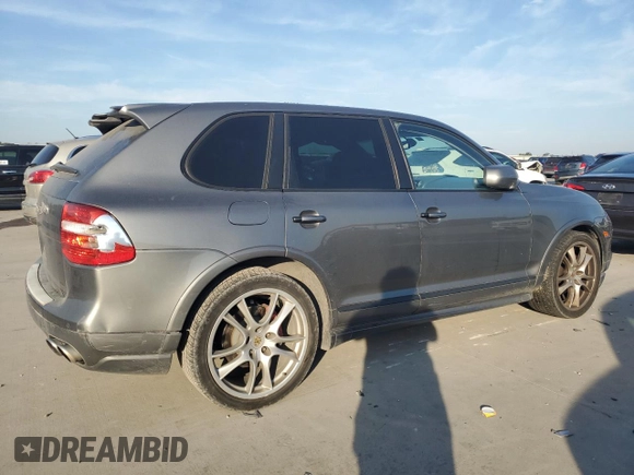 2008 Porsche Cayenne GTS with VIN WP1AD29P08LA74368, listed as a Copart auction lot 72423554 with 236,693 mi miles and Salvage title. Bid and sale history available at DreamBid. Image 3.