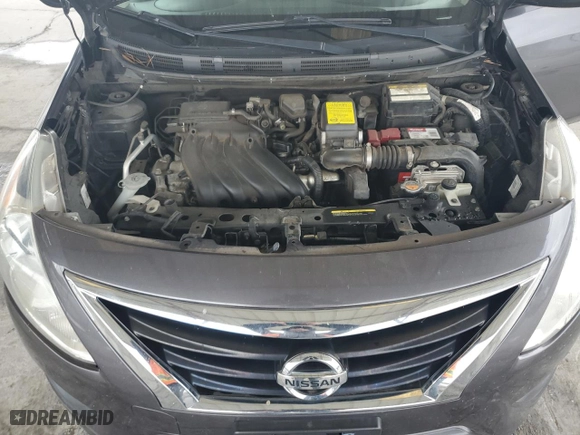 2015 Nissan Versa SV with VIN 3N1CN7AP1FL955679, listed as a Copart auction lot 47867555 with 112,301 mi miles and Salvage Title. Bid and sale history available at carsss.com. Image 12.