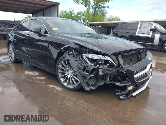 2016 Mercedes-Benz CLS 400 with VIN WDDLJ6FB6GA180133, listed as a IAAI auction lot 42090458 with 113,314 mi miles and . Bid and sale history available at DreamBid. Image 1.