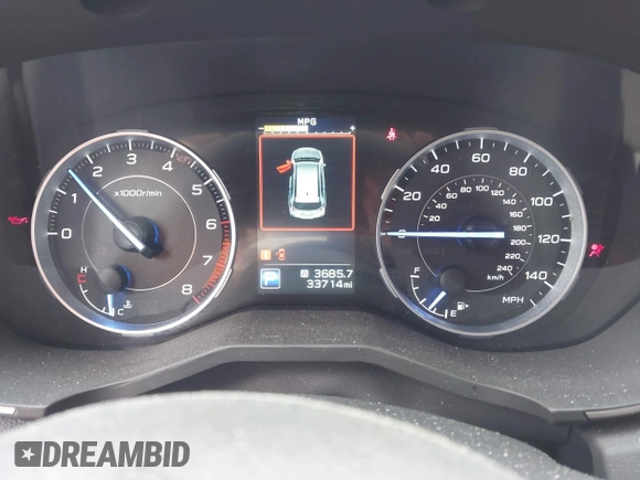 2022 Subaru Ascent Touring with VIN 4S4WMARD0N3471352, listed as a IAAI auction lot 42200783 with 33,714 mi miles and . Bid and sale history available at DreamBid. Image 7.