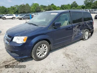 2014 Dodge Grand Caravan SXT z VIN 2C4RDGCG6ER253169, wystawiony jako Copart lot #59544505 z przebiegiem 135 035 mil mil oraz Szkoda całkowita • Salvage title. Historia ofert i sprzedaży dostępna na DreamBid. Obrazek 1.