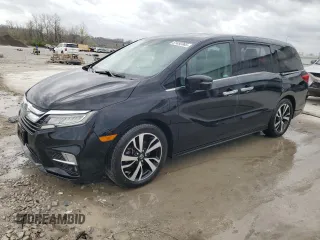 2019 Honda Odyssey Elite with VIN 5FNRL6H94KB108422, listed as a Copart auction lot 51492365 with 91,948 mi miles and Salvage Title. Bid and sale history available at DreamBid. Image 1.